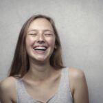 girl smiling with braces